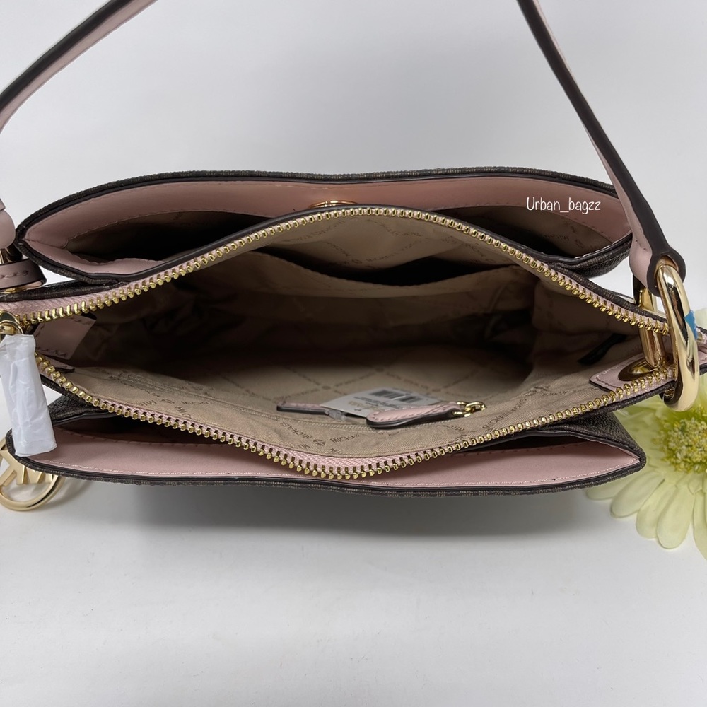 Michael Kors Nicole Triple Compartment Crossbody - Picture 8 of 9